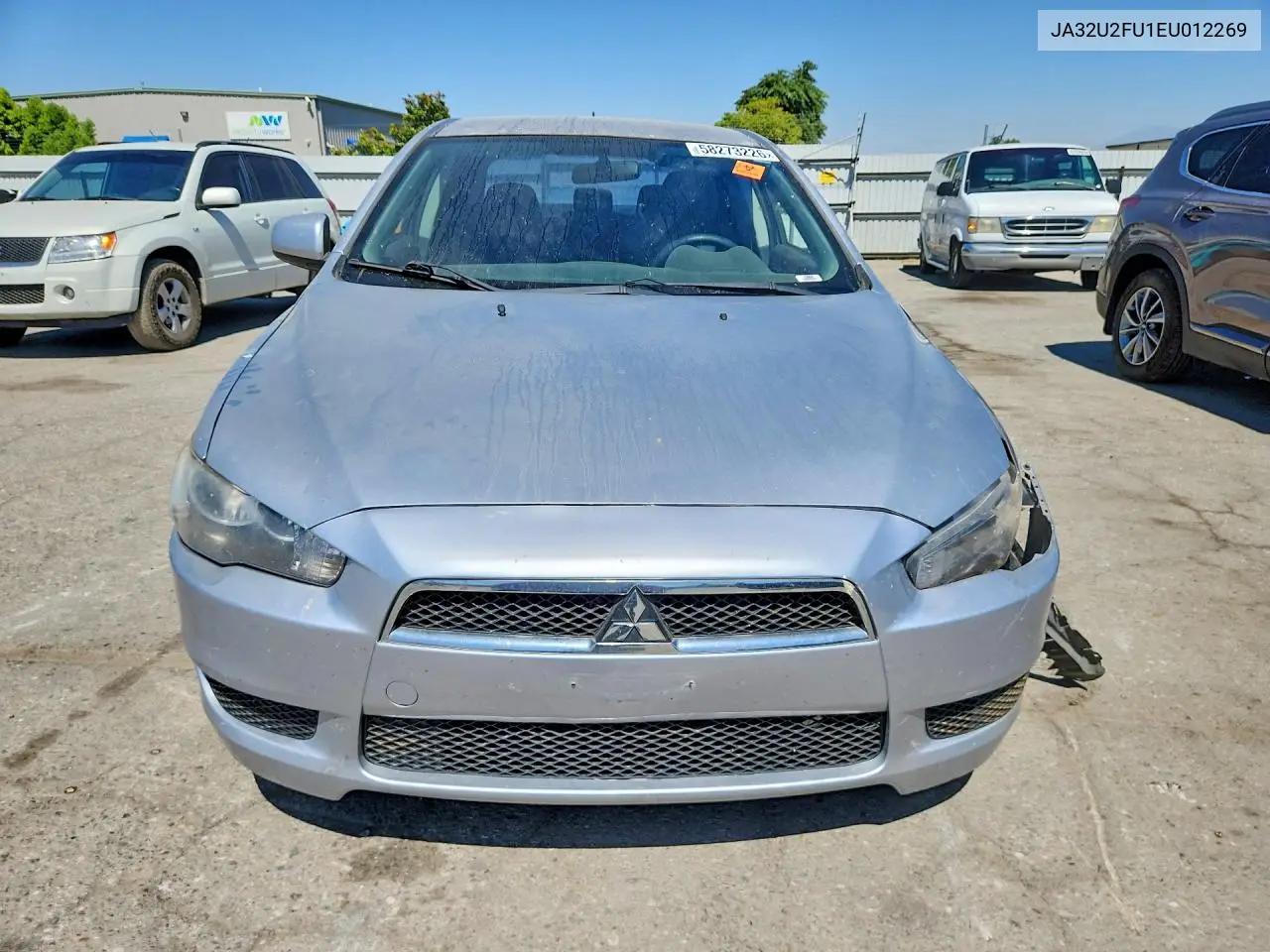 2014 Mitsubishi Lancer Es/Es Sport VIN: JA32U2FU1EU012269 Lot: 58273226