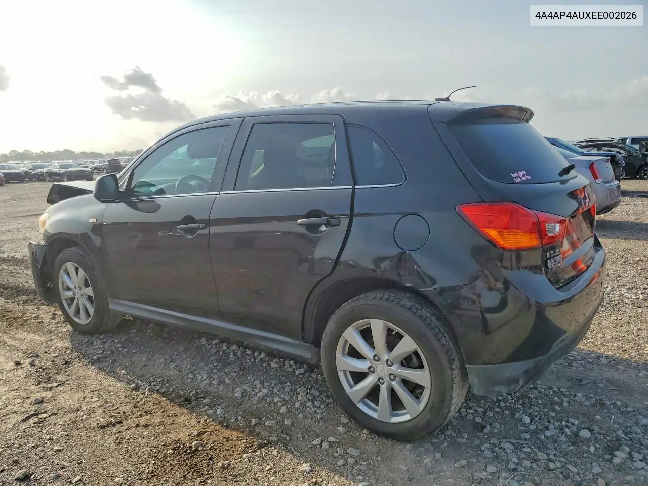 2014 Mitsubishi Outlander Sport Se VIN: 4A4AP4AUXEE002026 Lot: 58318566