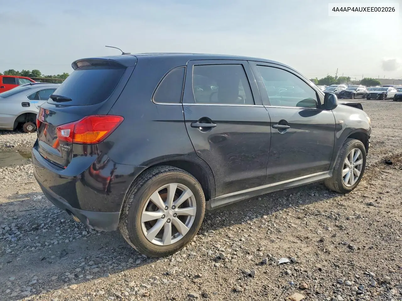2014 Mitsubishi Outlander Sport Se VIN: 4A4AP4AUXEE002026 Lot: 58318566