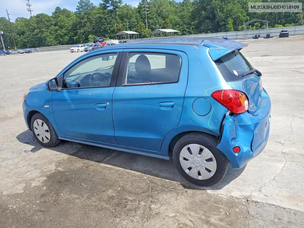 2014 Mitsubishi Mirage De VIN: ML32A3HJ0EH018109 Lot: 58362076