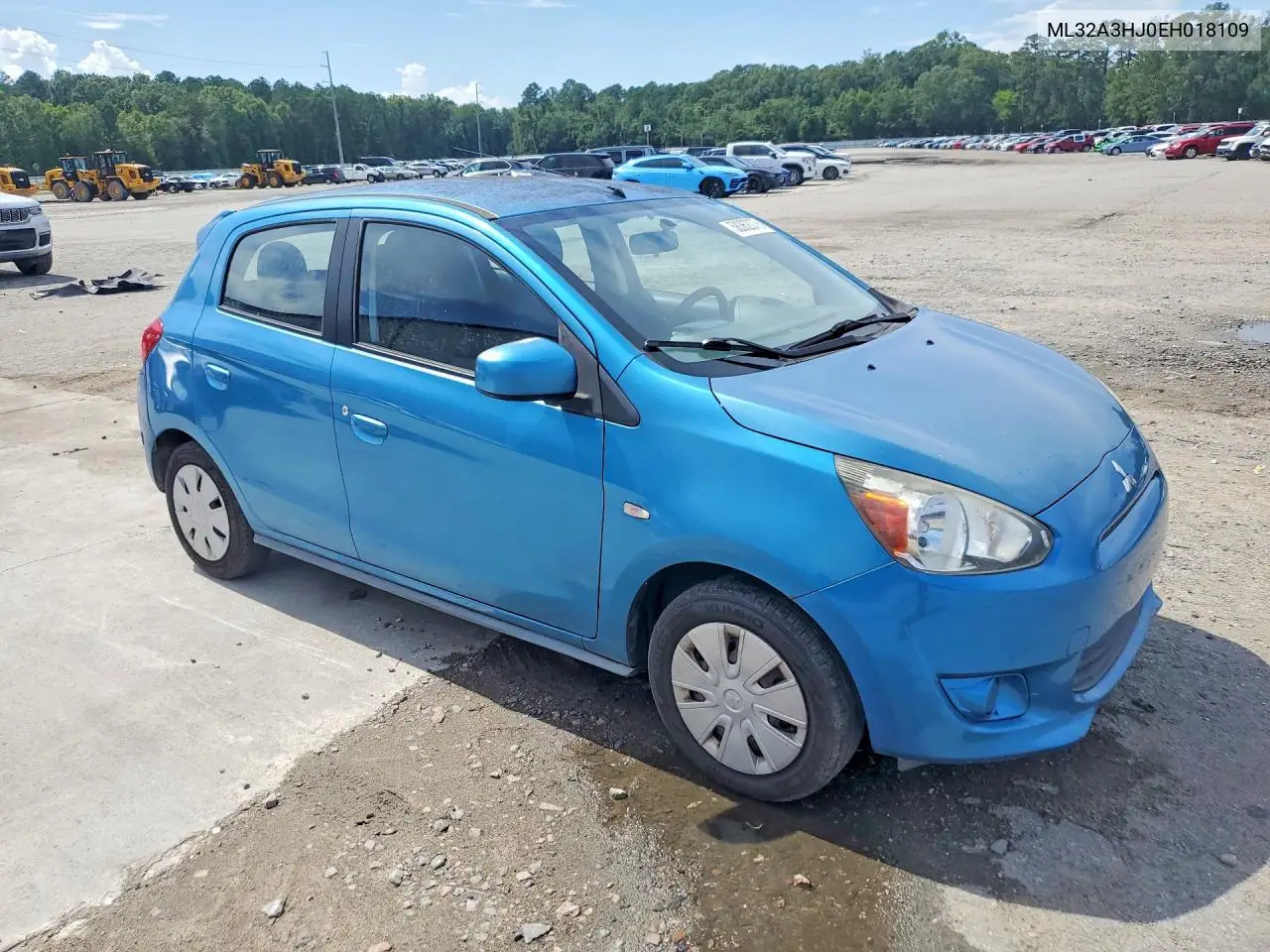 2014 Mitsubishi Mirage De VIN: ML32A3HJ0EH018109 Lot: 58362076