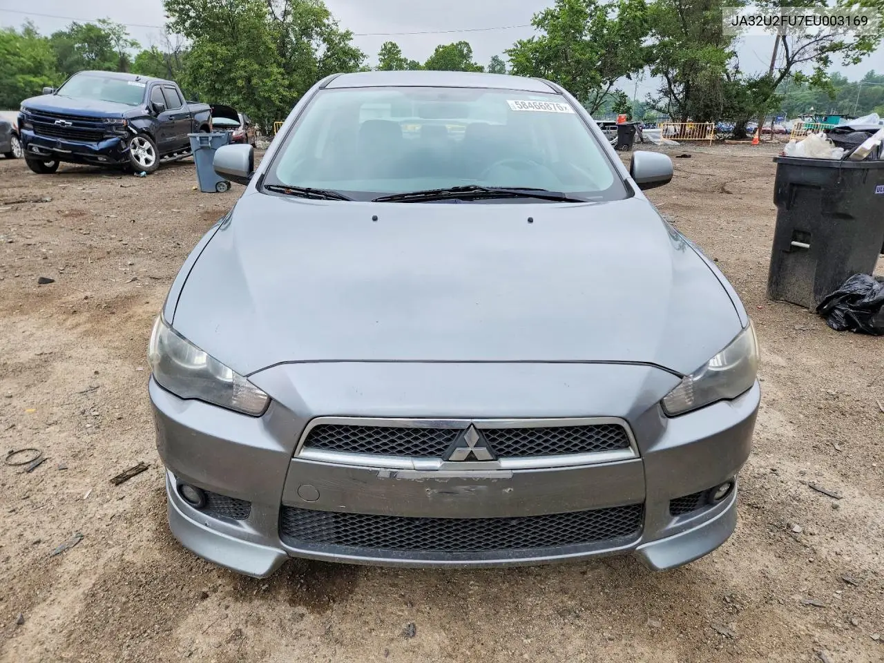 2014 Mitsubishi Lancer Es/Es Sport VIN: JA32U2FU7EU003169 Lot: 58466876