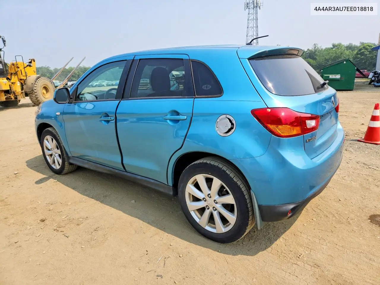 2014 Mitsubishi Outlander Sport Es VIN: 4A4AR3AU7EE018818 Lot: 61808026
