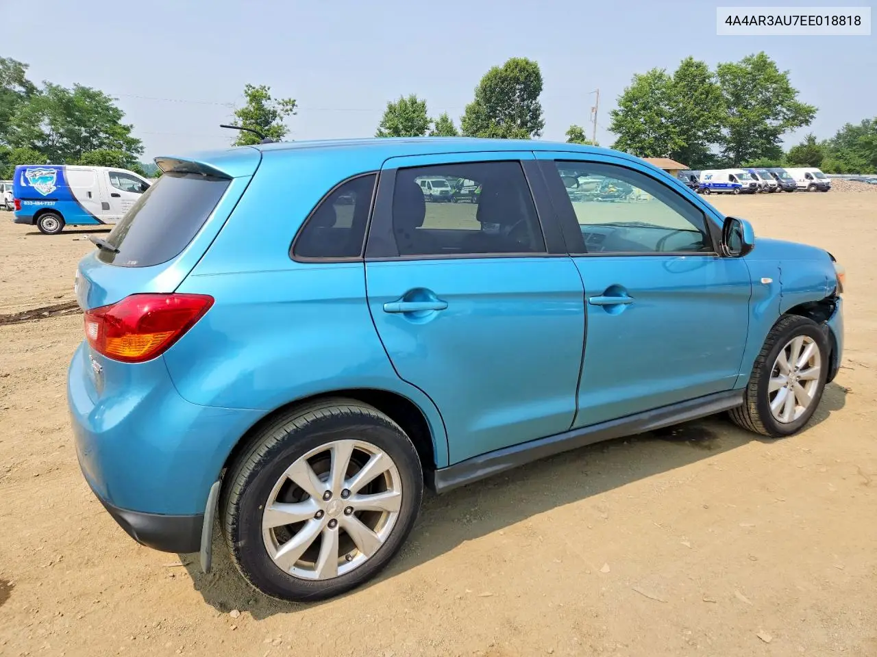 2014 Mitsubishi Outlander Sport Es VIN: 4A4AR3AU7EE018818 Lot: 61808026