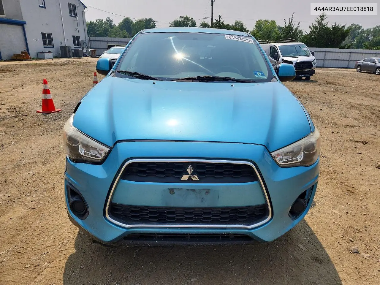 2014 Mitsubishi Outlander Sport Es VIN: 4A4AR3AU7EE018818 Lot: 61808026