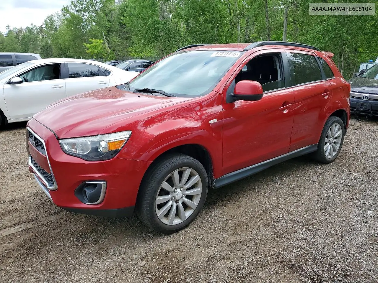 2015 Mitsubishi Rvr Gt VIN: 4A4AJ4AW4FE608104 Lot: 57301616