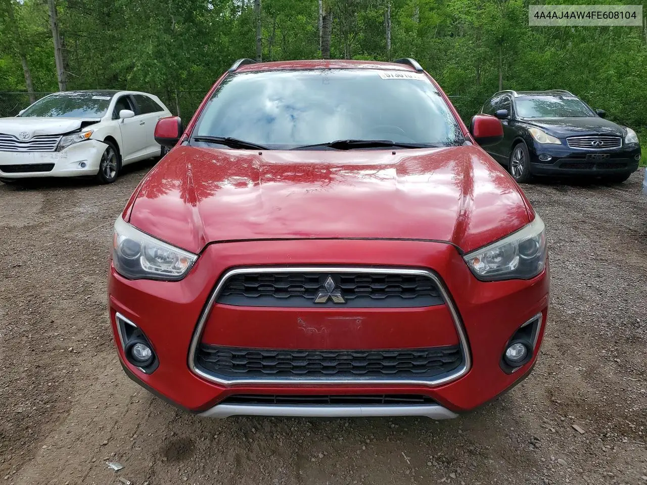 2015 Mitsubishi Rvr Gt VIN: 4A4AJ4AW4FE608104 Lot: 57301616
