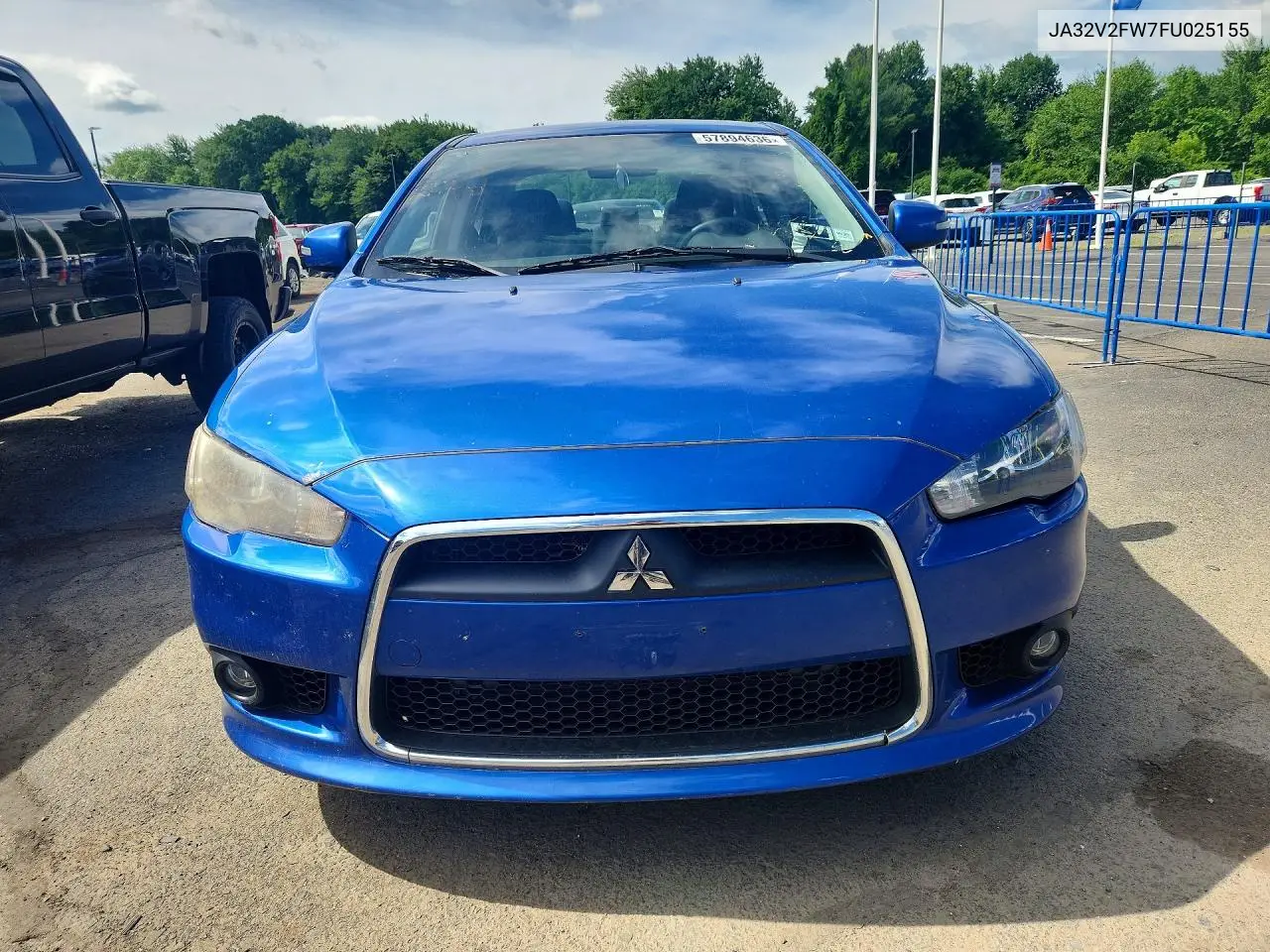 2015 Mitsubishi Lancer Se VIN: JA32V2FW7FU025155 Lot: 57894636