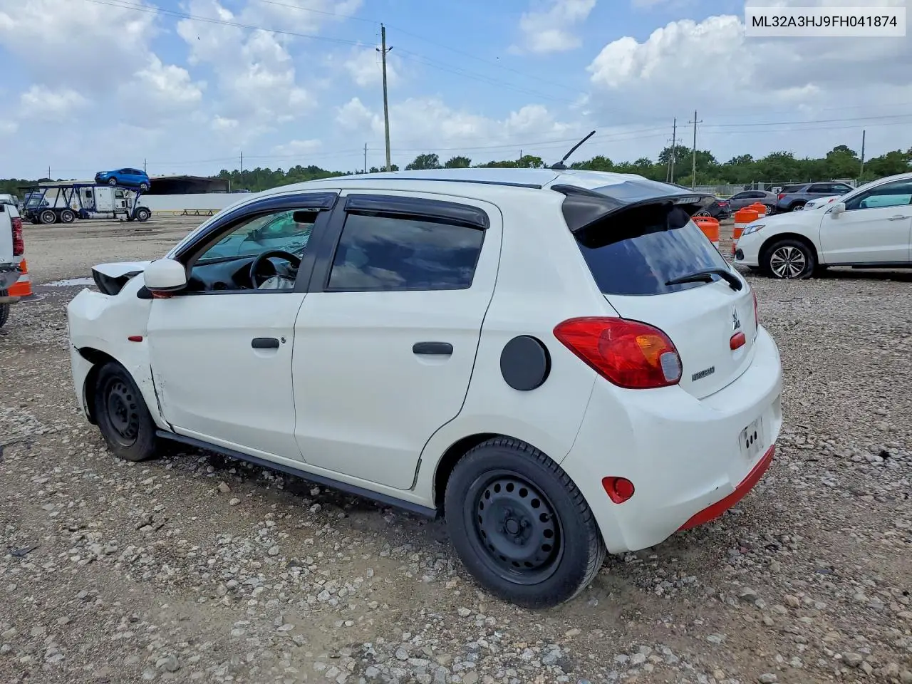 2015 Mitsubishi Mirage De VIN: ML32A3HJ9FH041874 Lot: 58287636