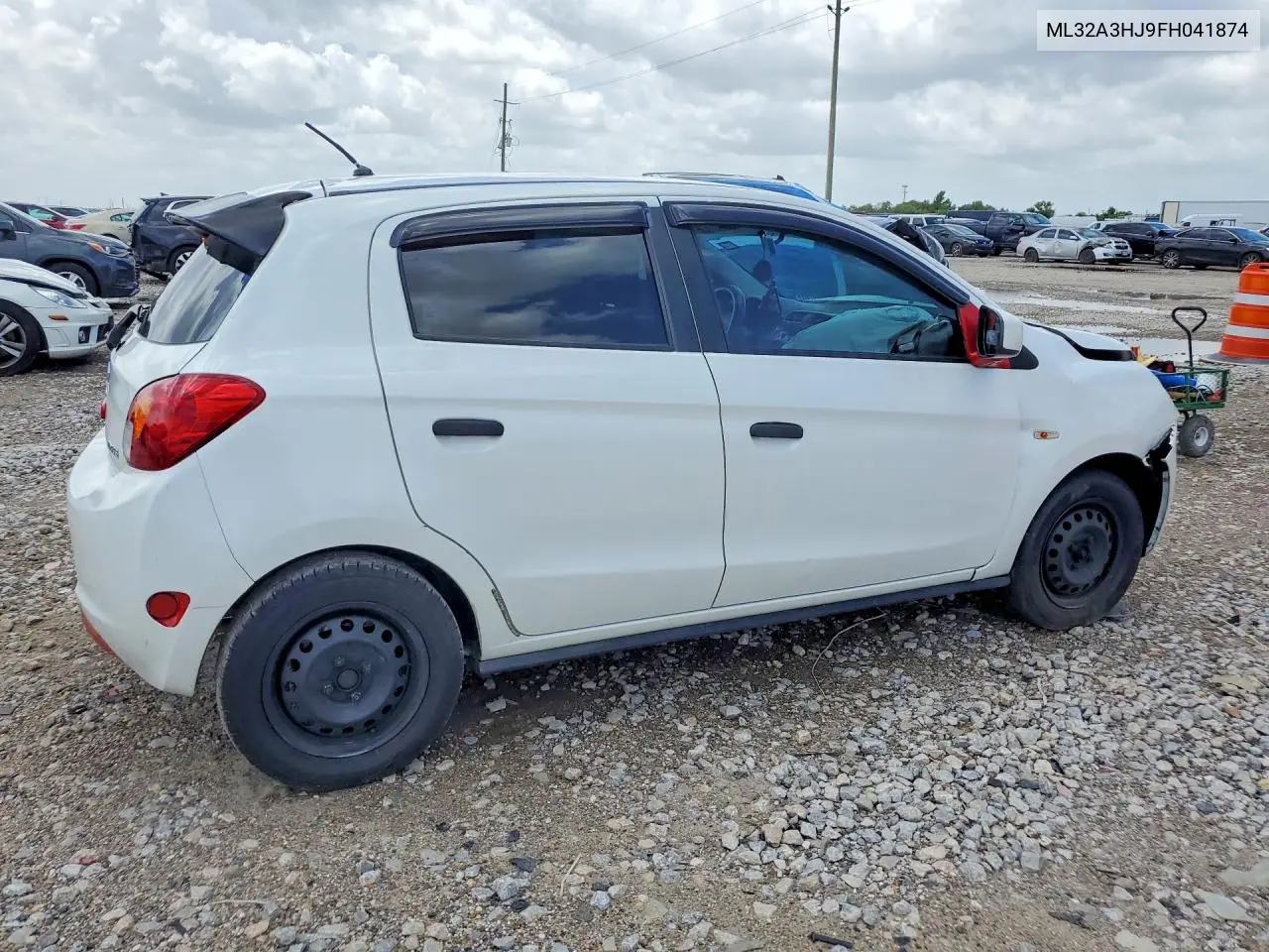 2015 Mitsubishi Mirage De VIN: ML32A3HJ9FH041874 Lot: 58287636