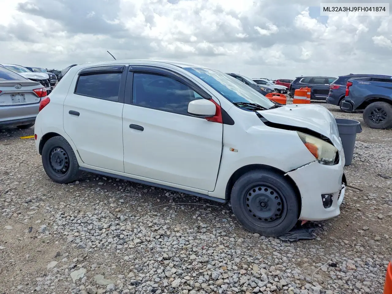 2015 Mitsubishi Mirage De VIN: ML32A3HJ9FH041874 Lot: 58287636