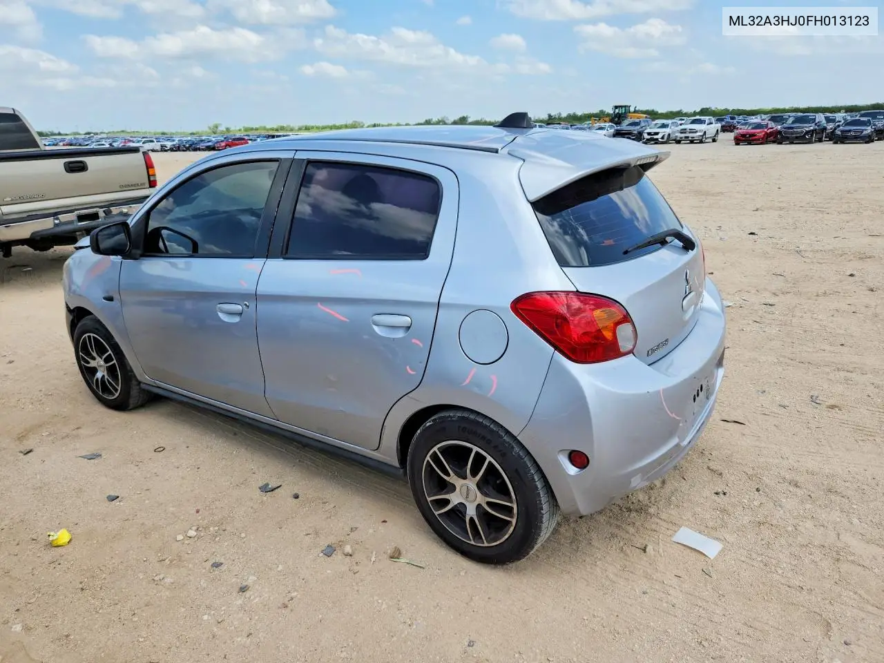 2015 Mitsubishi Mirage De VIN: ML32A3HJ0FH013123 Lot: 58294356