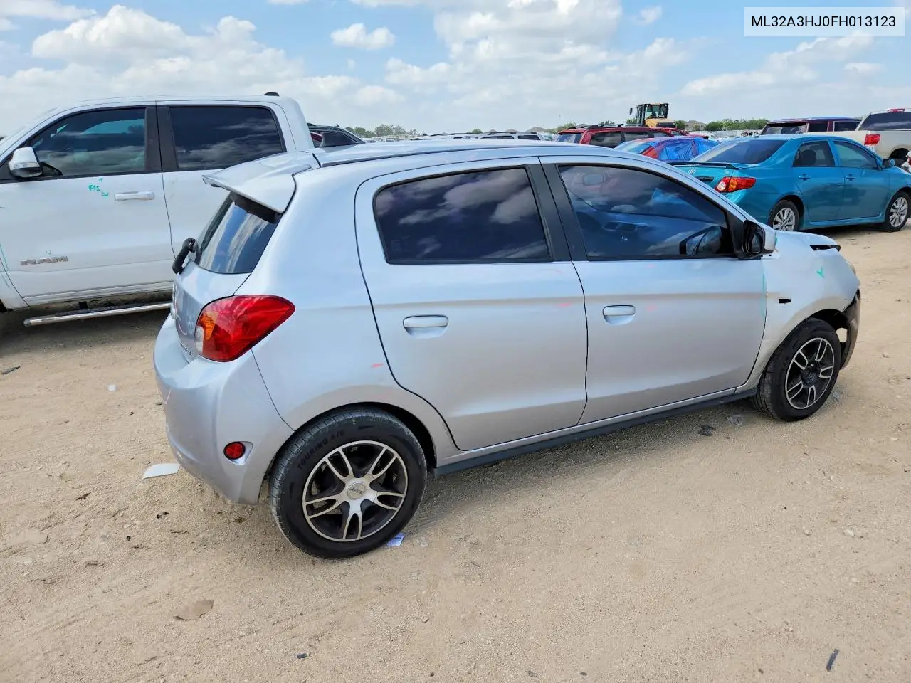 2015 Mitsubishi Mirage De VIN: ML32A3HJ0FH013123 Lot: 58294356