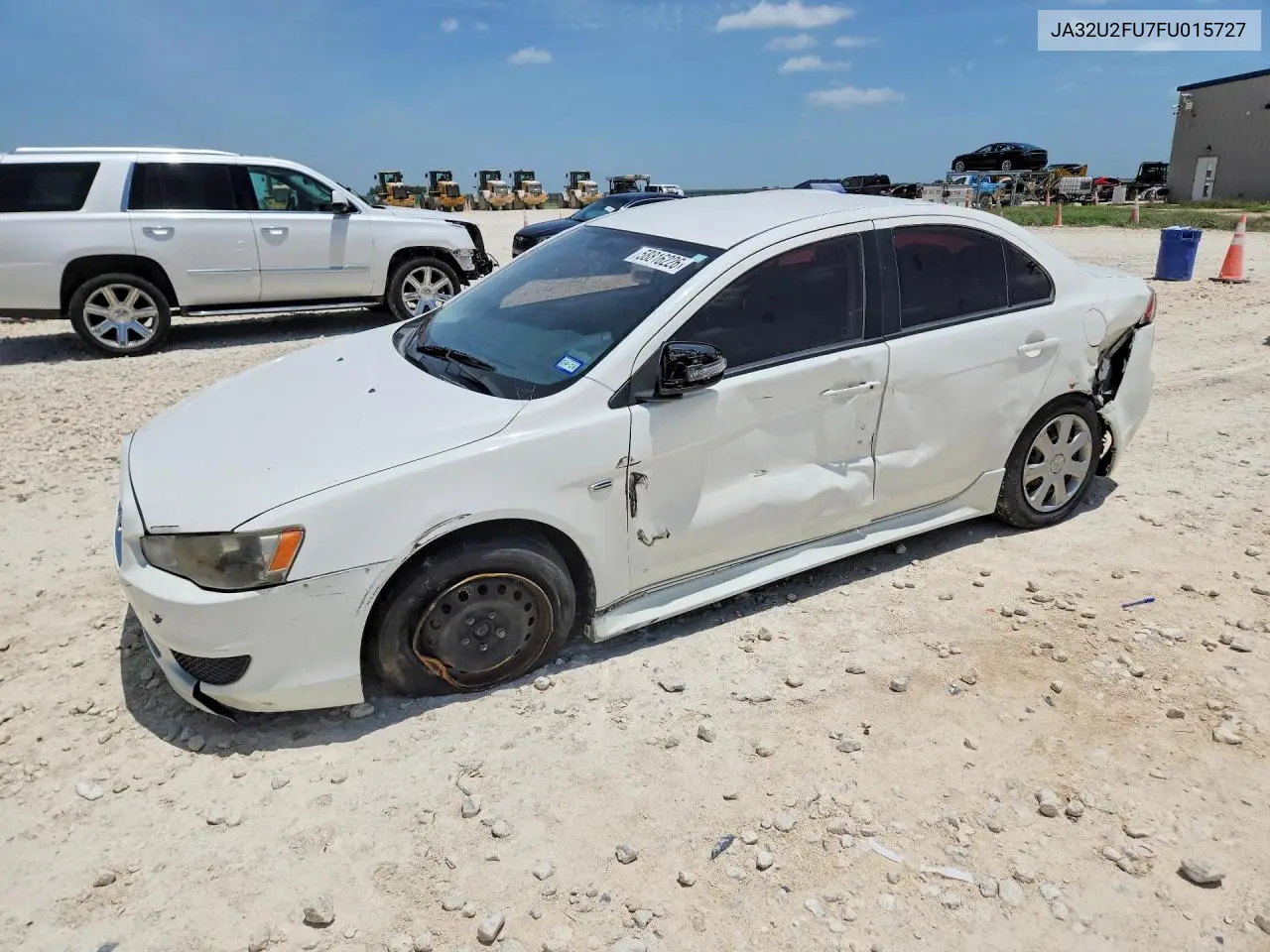 2015 Mitsubishi Lancer Es VIN: JA32U2FU7FU015727 Lot: 58816226