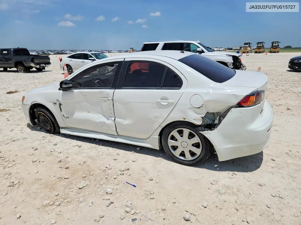 2015 Mitsubishi Lancer Es VIN: JA32U2FU7FU015727 Lot: 58816226
