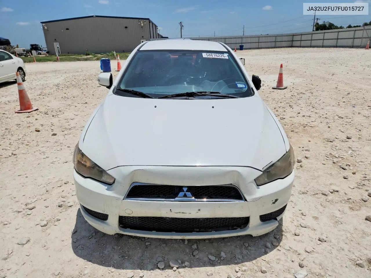 2015 Mitsubishi Lancer Es VIN: JA32U2FU7FU015727 Lot: 58816226