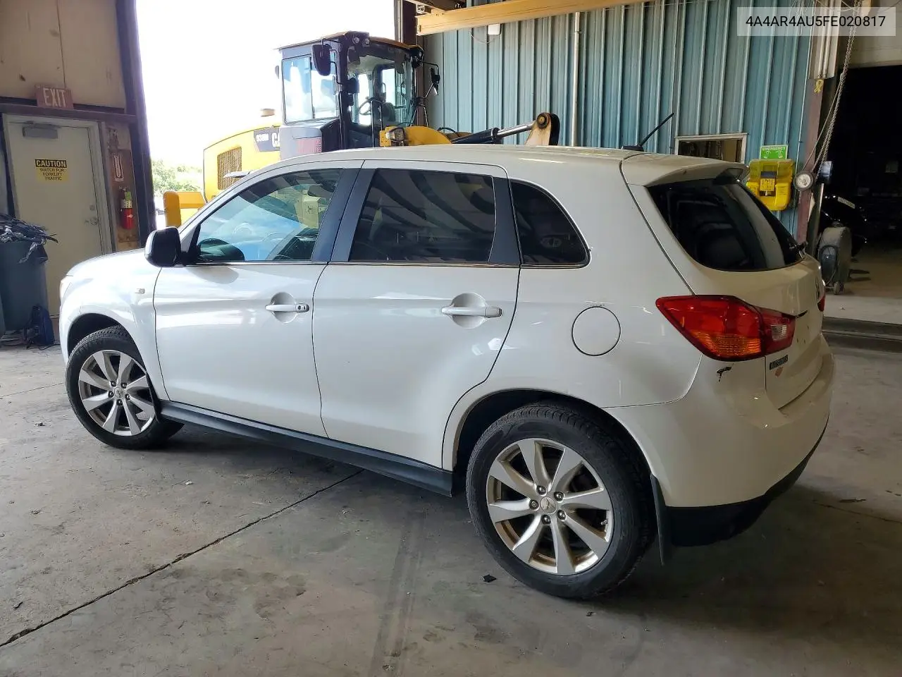 2015 Mitsubishi Outlander Sport Se VIN: 4A4AR4AU5FE020817 Lot: 58965086