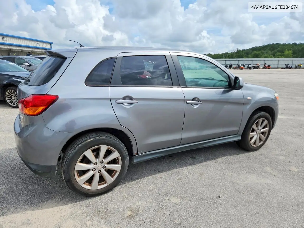 2015 Mitsubishi Outlander Sport Es VIN: 4A4AP3AU6FE004674 Lot: 61119726