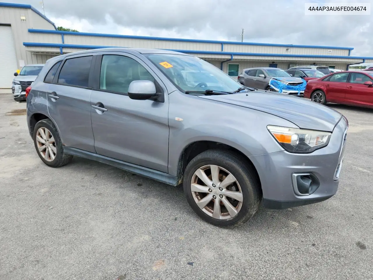 2015 Mitsubishi Outlander Sport Es VIN: 4A4AP3AU6FE004674 Lot: 61119726