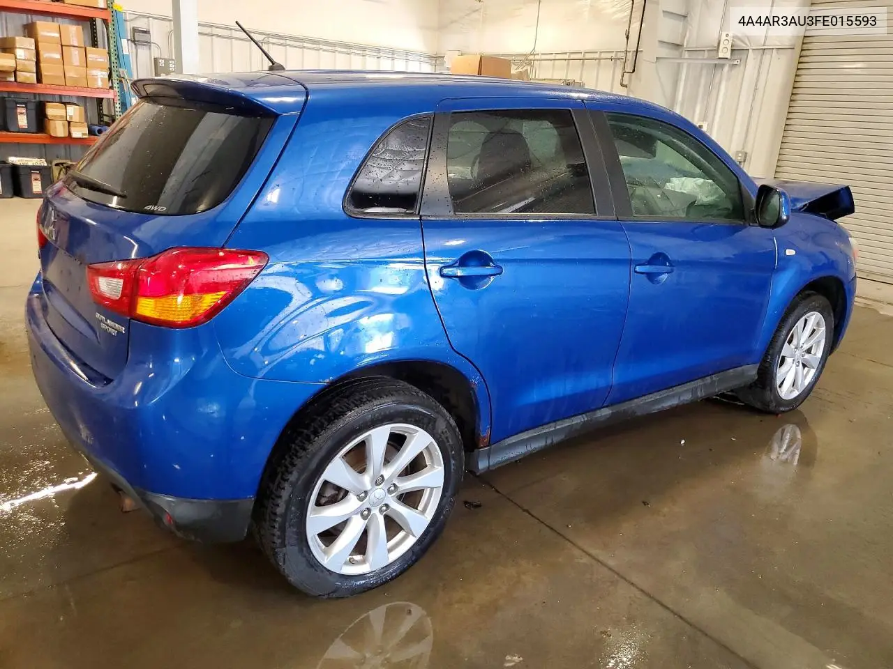 2015 Mitsubishi Outlander Sport Es VIN: 4A4AR3AU3FE015593 Lot: 61317136