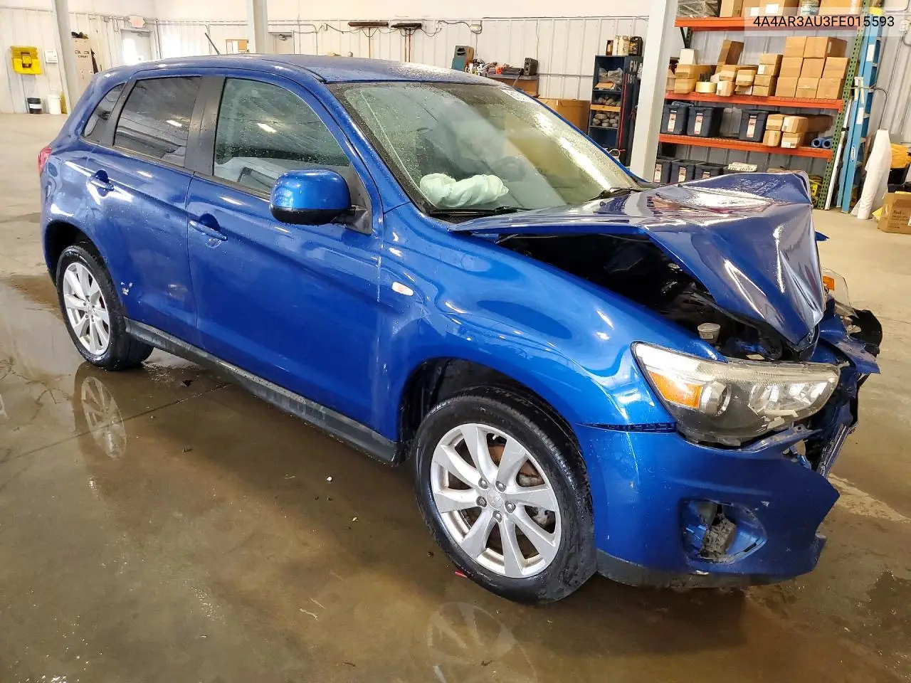 2015 Mitsubishi Outlander Sport Es VIN: 4A4AR3AU3FE015593 Lot: 61317136