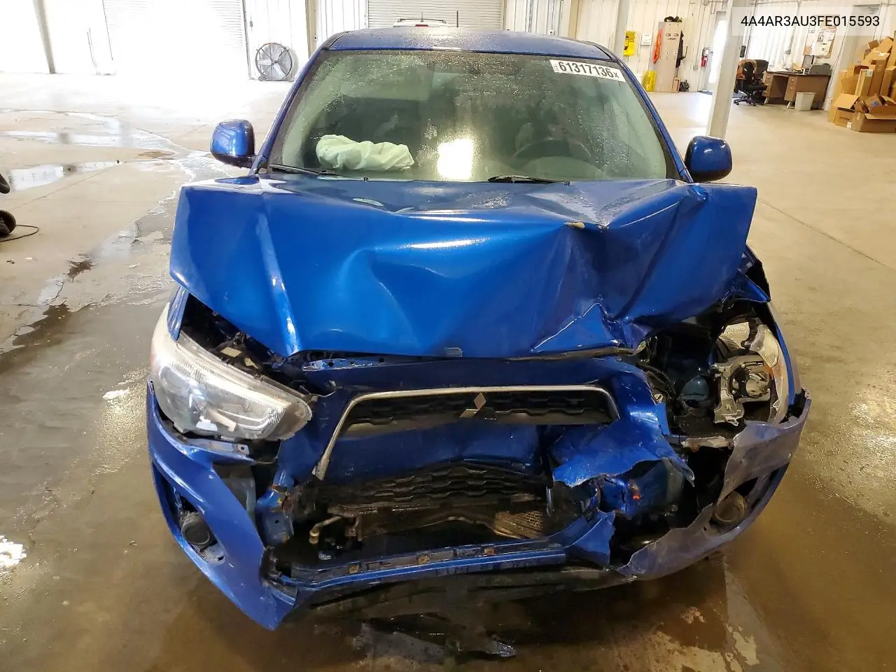 2015 Mitsubishi Outlander Sport Es VIN: 4A4AR3AU3FE015593 Lot: 61317136