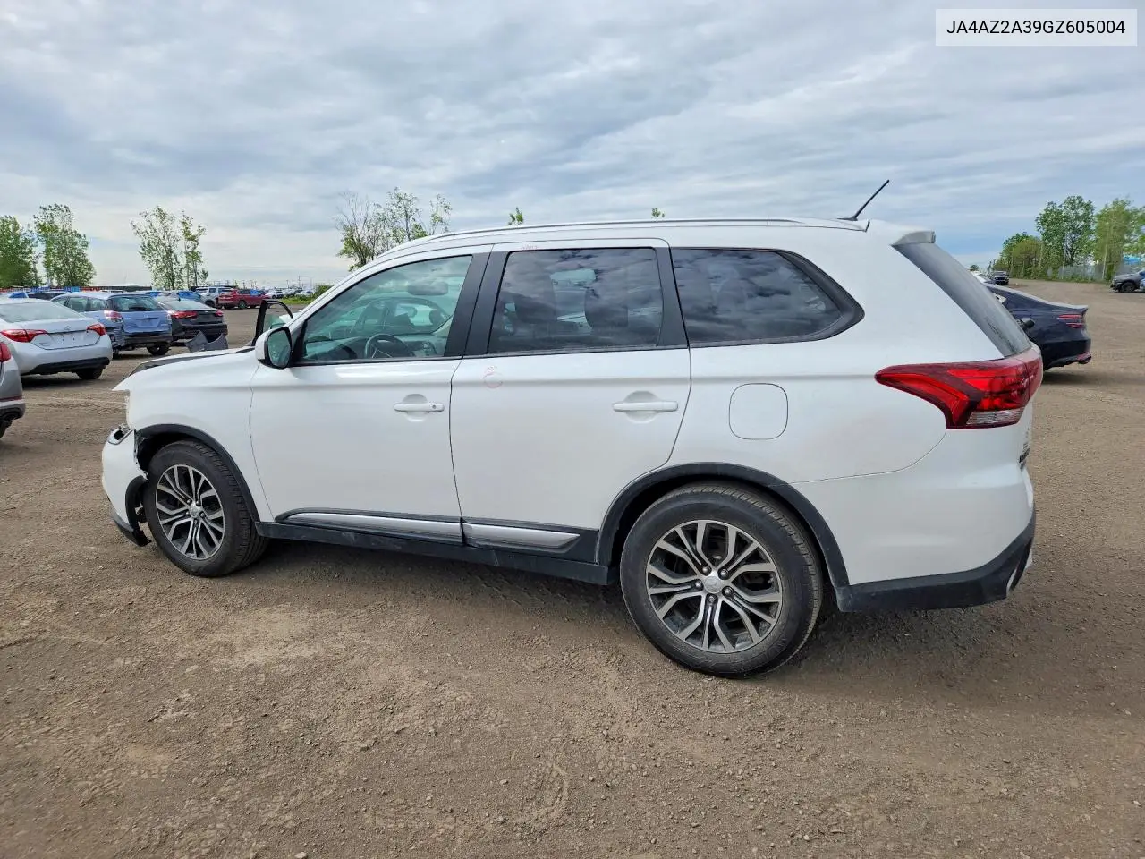 2016 Mitsubishi Outlander Es VIN: JA4AZ2A39GZ605004 Lot: 54963566