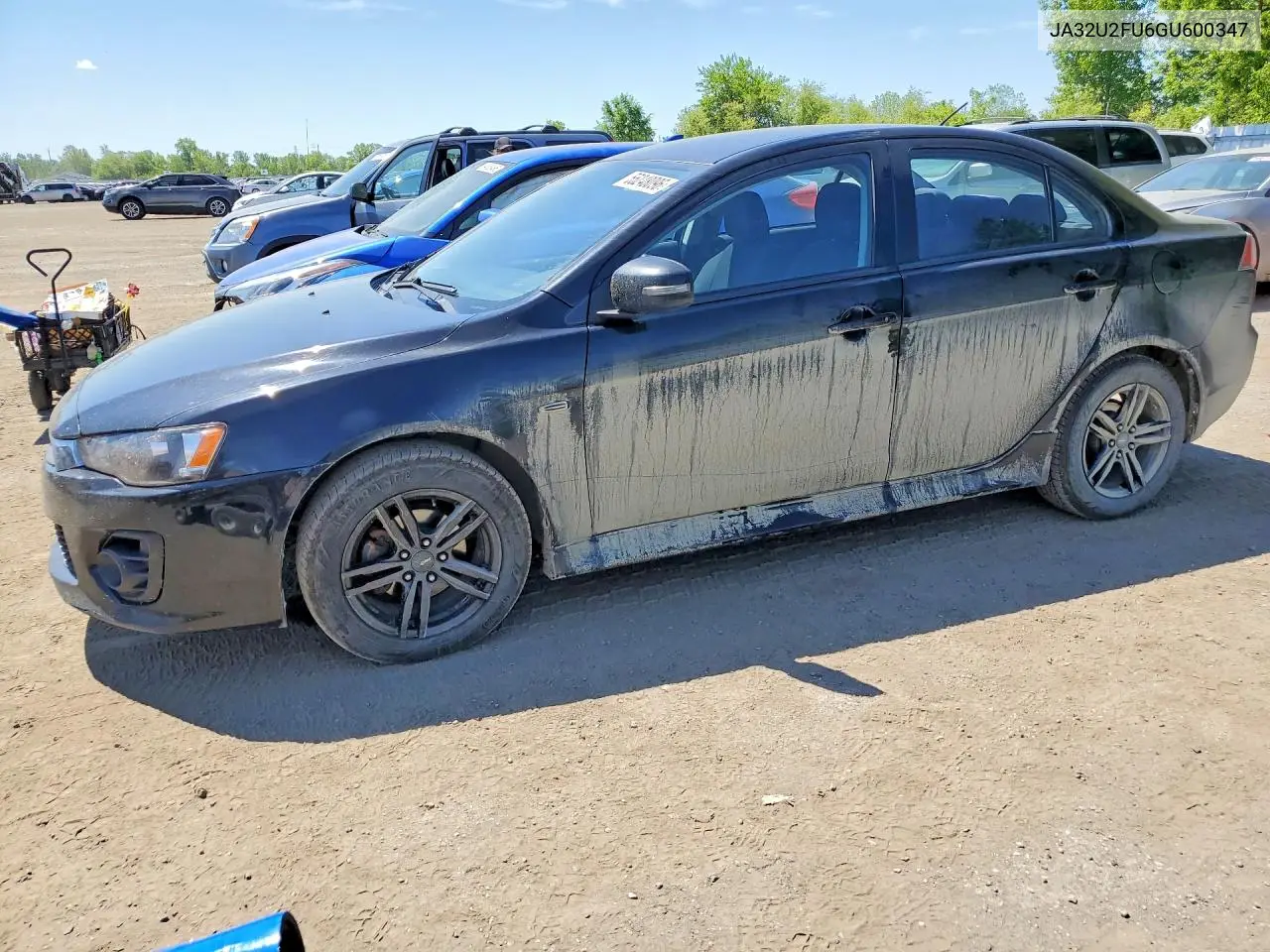 2016 Mitsubishi Lancer Es VIN: JA32U2FU6GU600347 Lot: 55248096