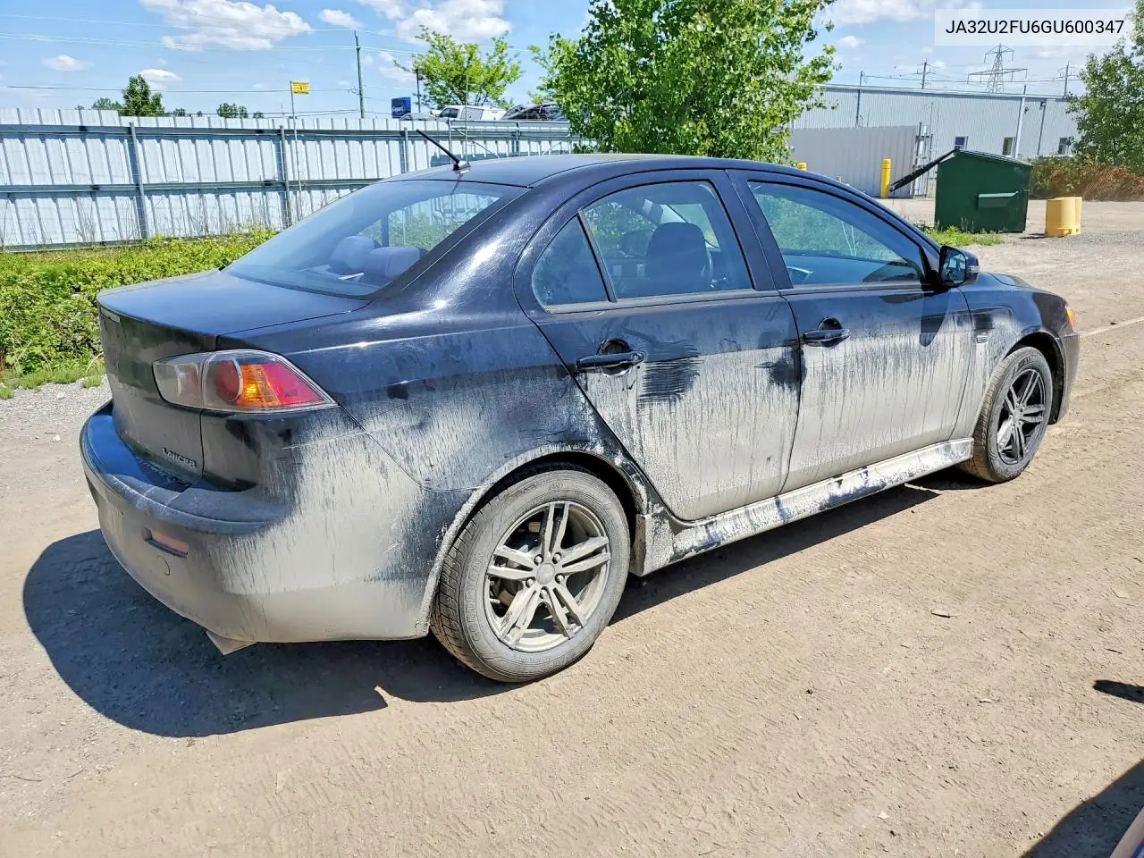 2016 Mitsubishi Lancer Es VIN: JA32U2FU6GU600347 Lot: 55248096