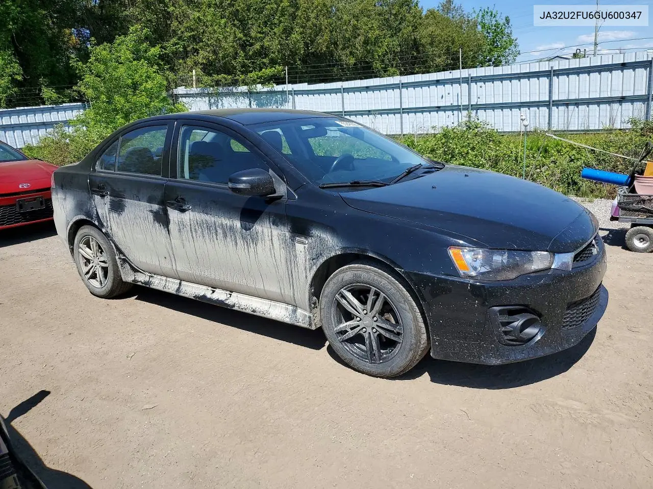 2016 Mitsubishi Lancer Es VIN: JA32U2FU6GU600347 Lot: 55248096