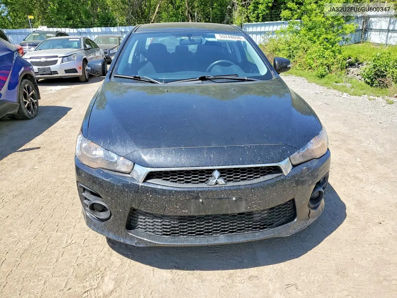 2016 Mitsubishi Lancer Es VIN: JA32U2FU6GU600347 Lot: 55248096