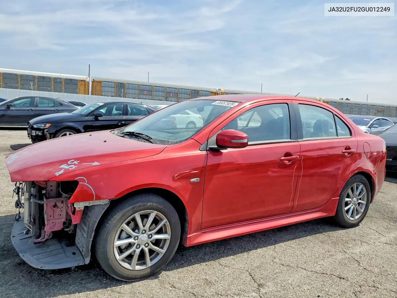 2016 Mitsubishi Lancer Es VIN: JA32U2FU2GU012249 Lot: 55657926