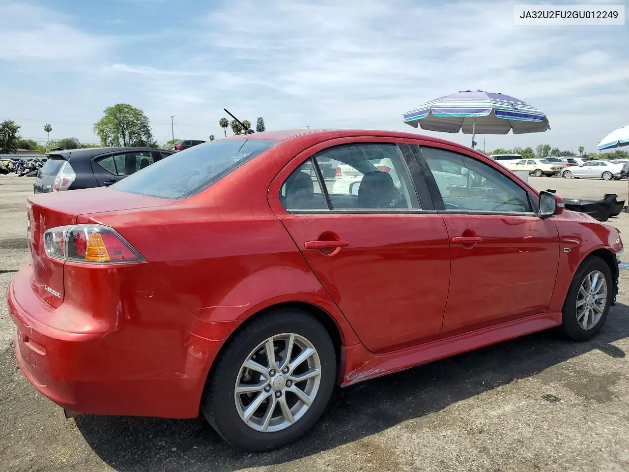2016 Mitsubishi Lancer Es VIN: JA32U2FU2GU012249 Lot: 55657926
