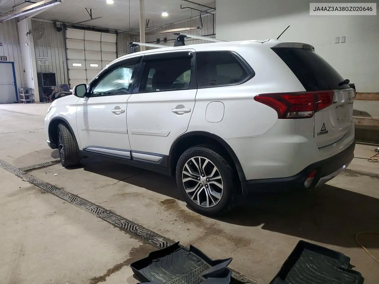 2016 Mitsubishi Outlander Se VIN: JA4AZ3A38GZ020646 Lot: 58217296