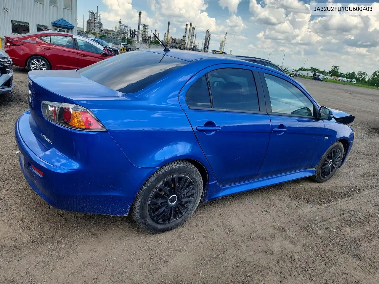 2016 Mitsubishi Lancer Es VIN: JA32U2FU1GU600403 Lot: 58549386