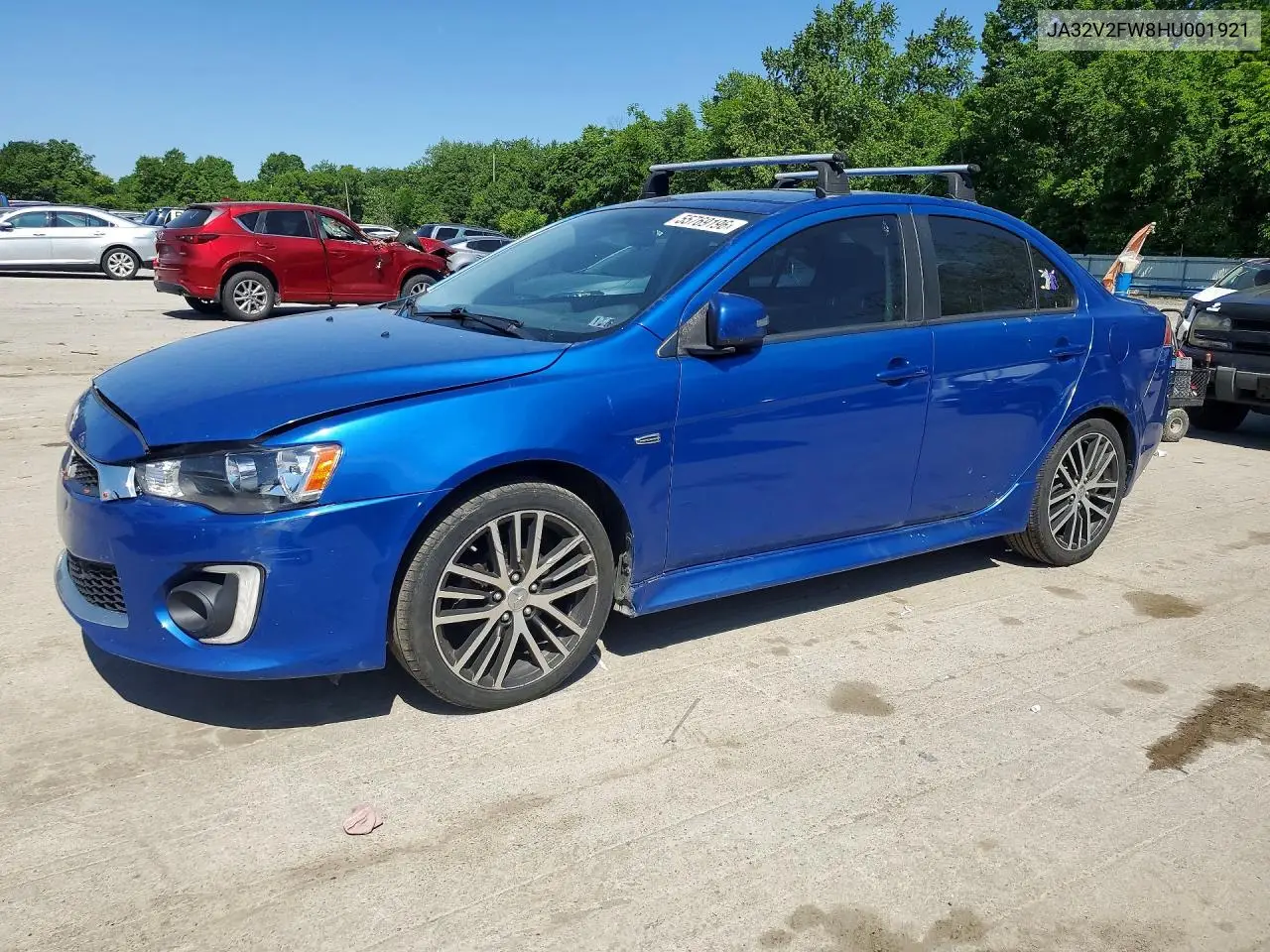 2017 Mitsubishi Lancer Es VIN: JA32V2FW8HU001921 Lot: 55769196