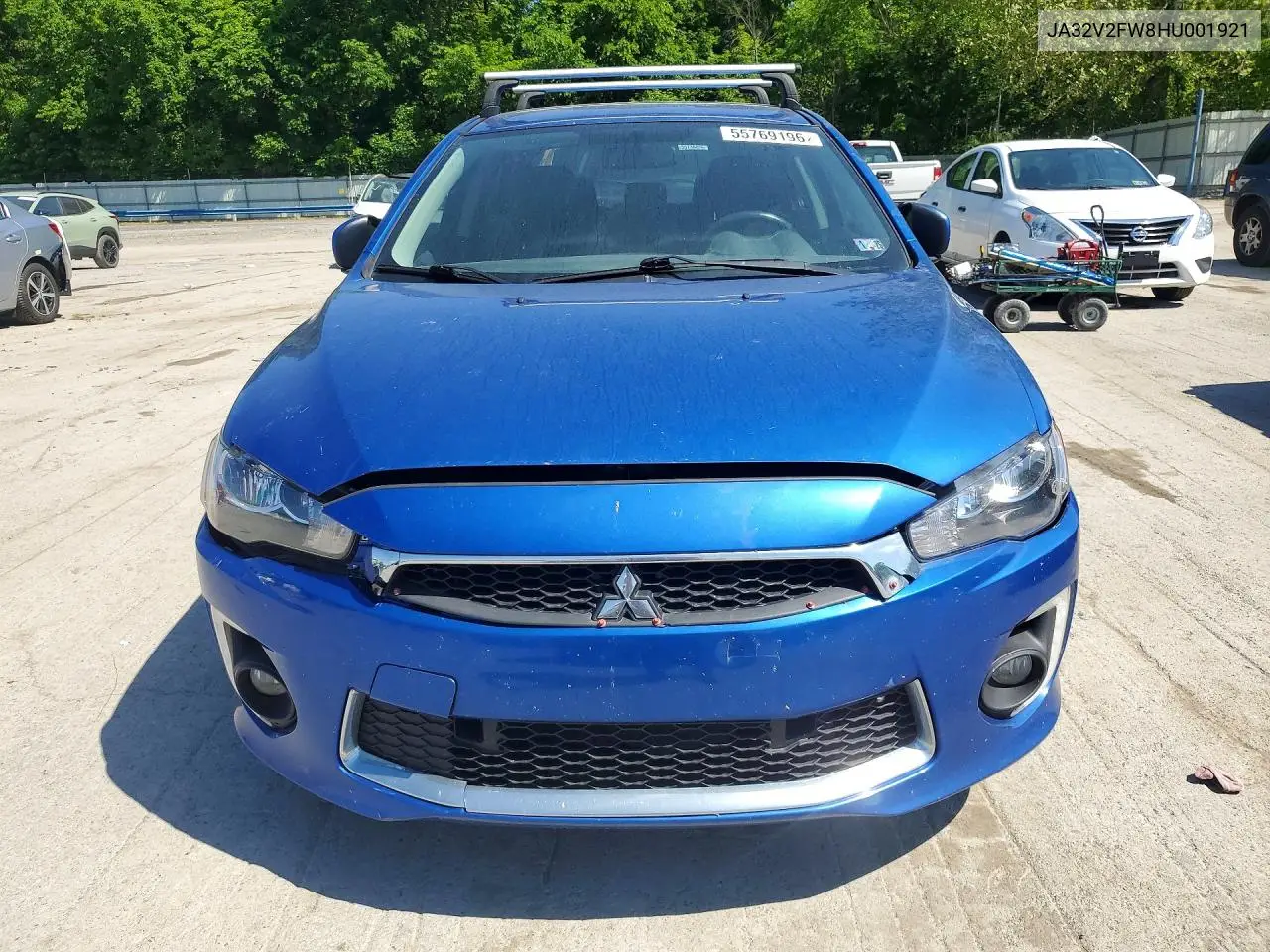 2017 Mitsubishi Lancer Es VIN: JA32V2FW8HU001921 Lot: 55769196