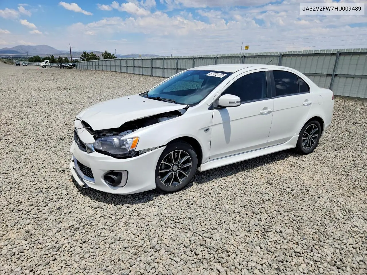 2017 Mitsubishi Lancer Es VIN: JA32V2FW7HU009489 Lot: 57972306