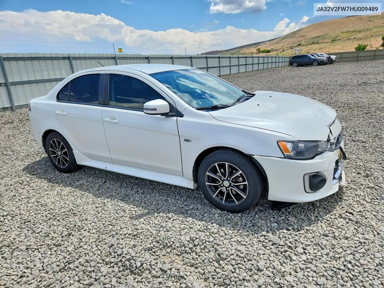 2017 Mitsubishi Lancer Es VIN: JA32V2FW7HU009489 Lot: 57972306