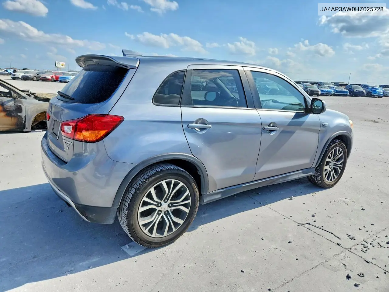 2017 Mitsubishi Outlander Sport Es VIN: JA4AP3AW0HZ025728 Lot: 58056646