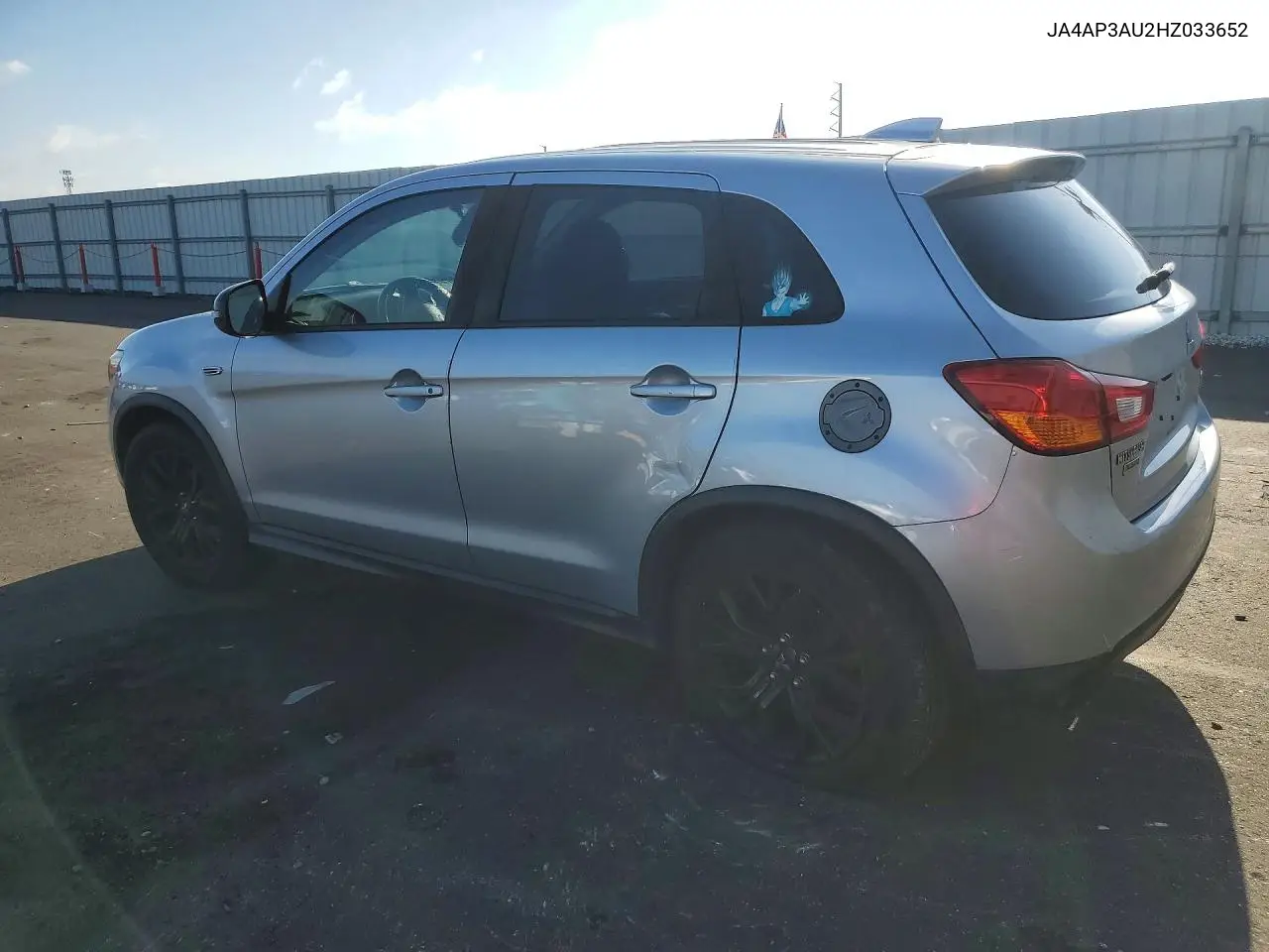 2017 Mitsubishi Outlander Sport Es VIN: JA4AP3AU2HZ033652 Lot: 58205416