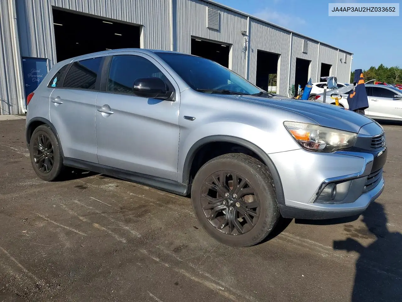 2017 Mitsubishi Outlander Sport Es VIN: JA4AP3AU2HZ033652 Lot: 58205416