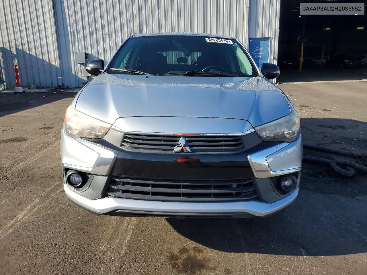 2017 Mitsubishi Outlander Sport Es VIN: JA4AP3AU2HZ033652 Lot: 58205416