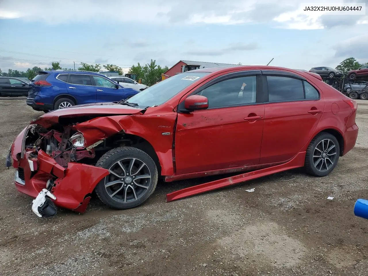 2017 Mitsubishi Lancer Sportback Se Limited VIN: JA32X2HU0HU604447 Lot: 58698146