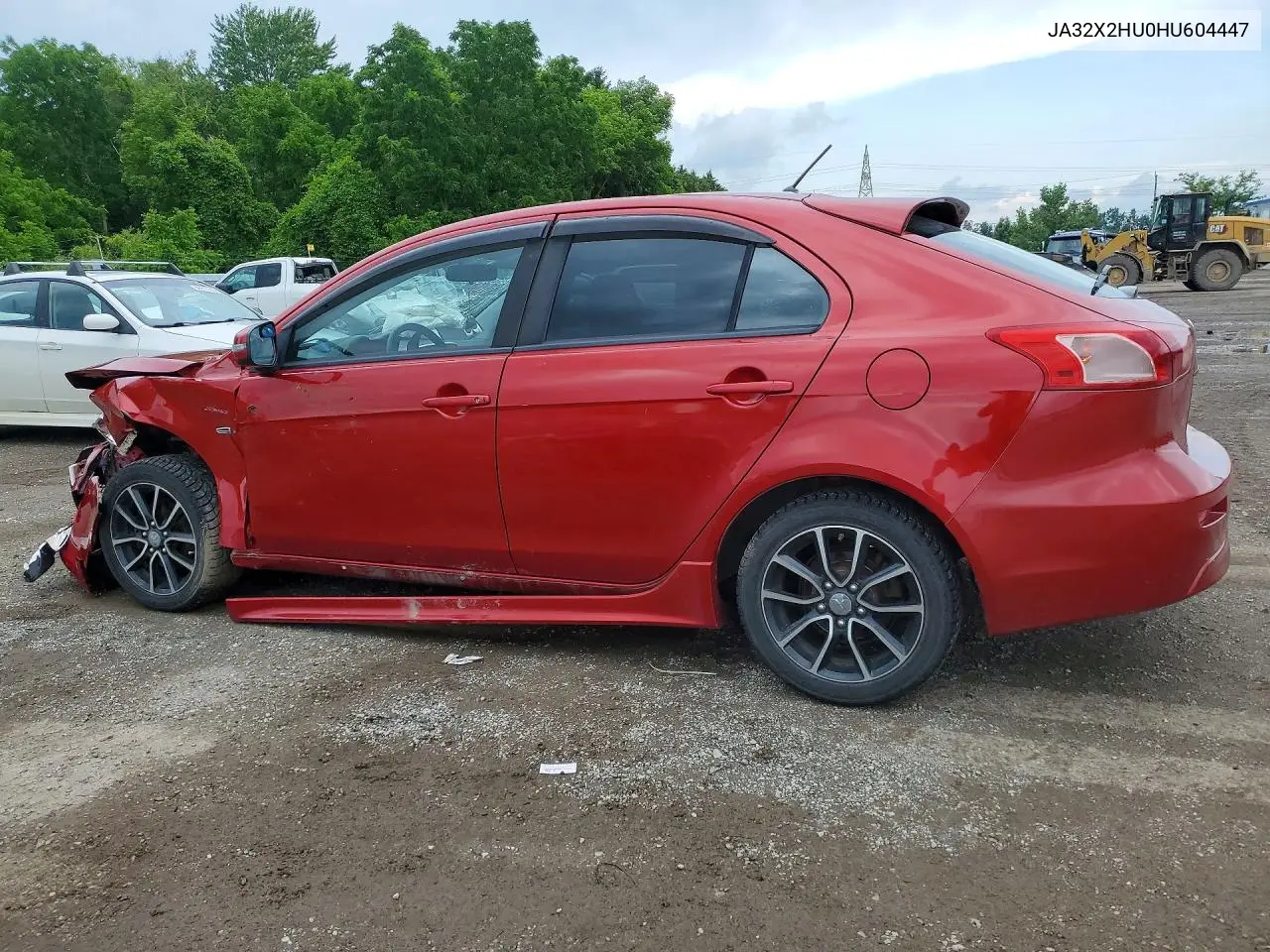 2017 Mitsubishi Lancer Sportback Se Limited VIN: JA32X2HU0HU604447 Lot: 58698146