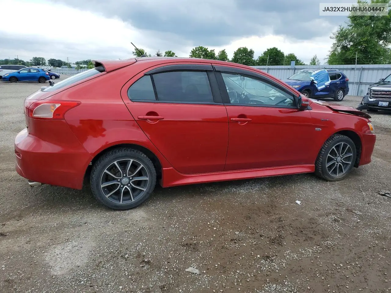 2017 Mitsubishi Lancer Sportback Se Limited VIN: JA32X2HU0HU604447 Lot: 58698146