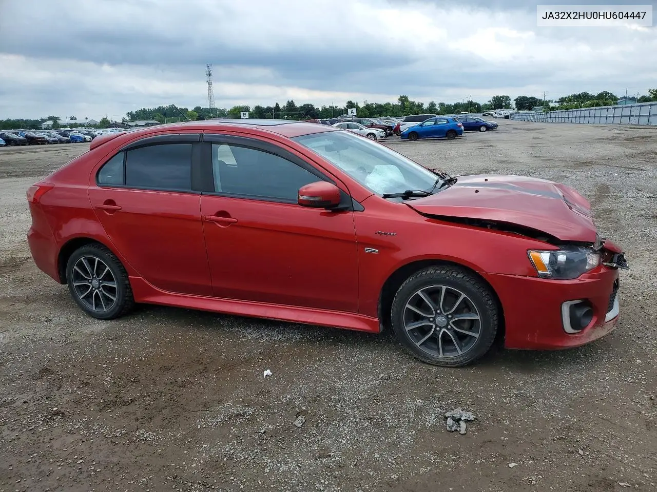 2017 Mitsubishi Lancer Sportback Se Limited VIN: JA32X2HU0HU604447 Lot: 58698146