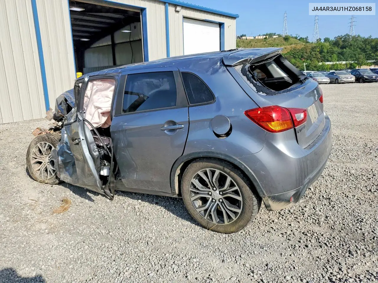 2017 Mitsubishi Outlander Sport Es VIN: JA4AR3AU1HZ068158 Lot: 59681146
