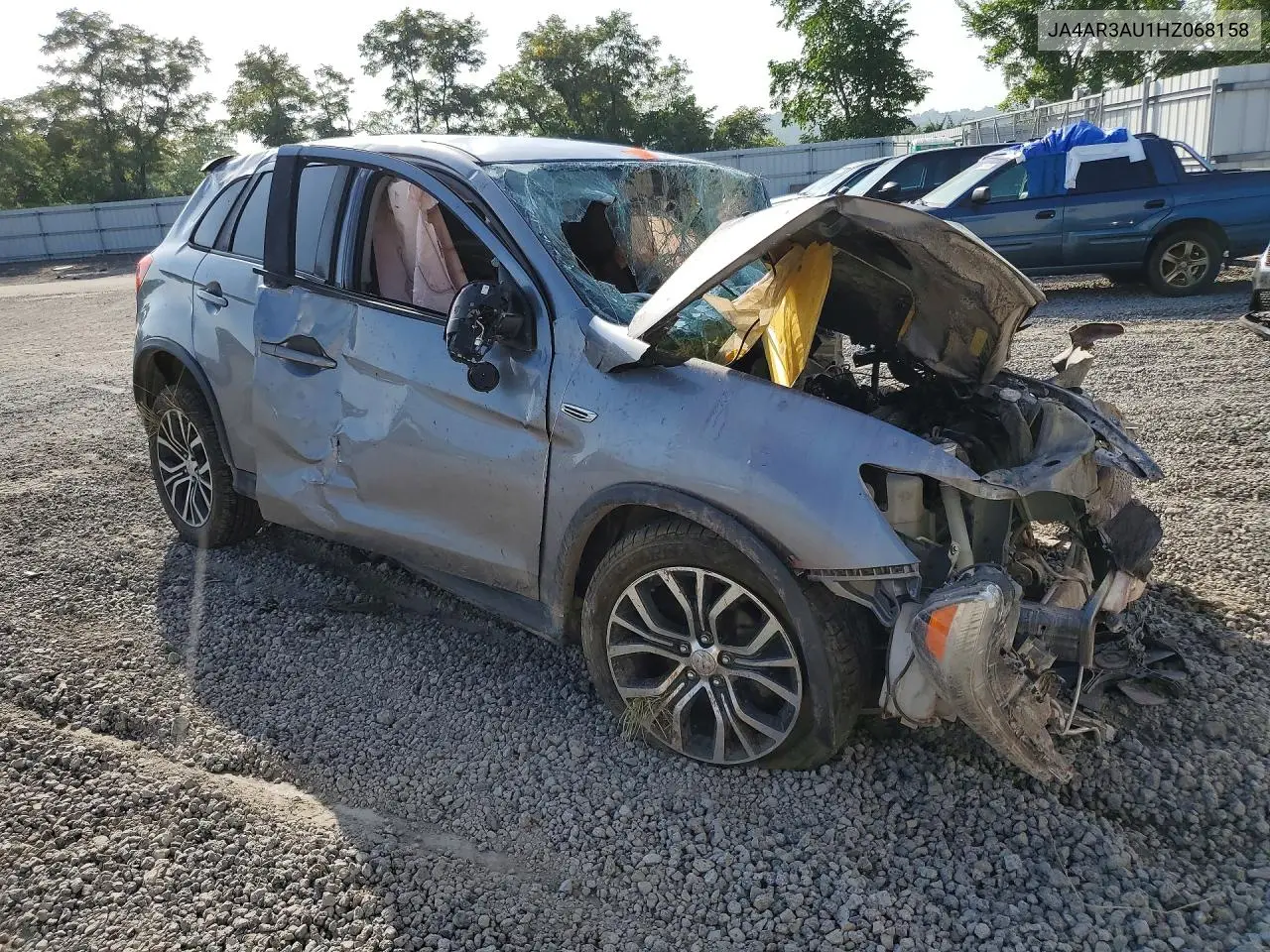 2017 Mitsubishi Outlander Sport Es VIN: JA4AR3AU1HZ068158 Lot: 59681146