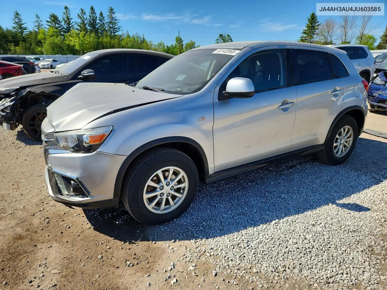 2018 Mitsubishi Rvr Se VIN: JA4AH3AU4JU603585 Lot: 55142866